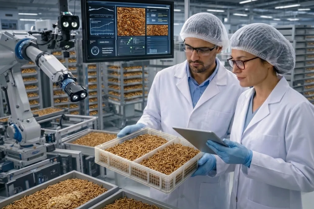 Proceso científico Tenebrio molitor